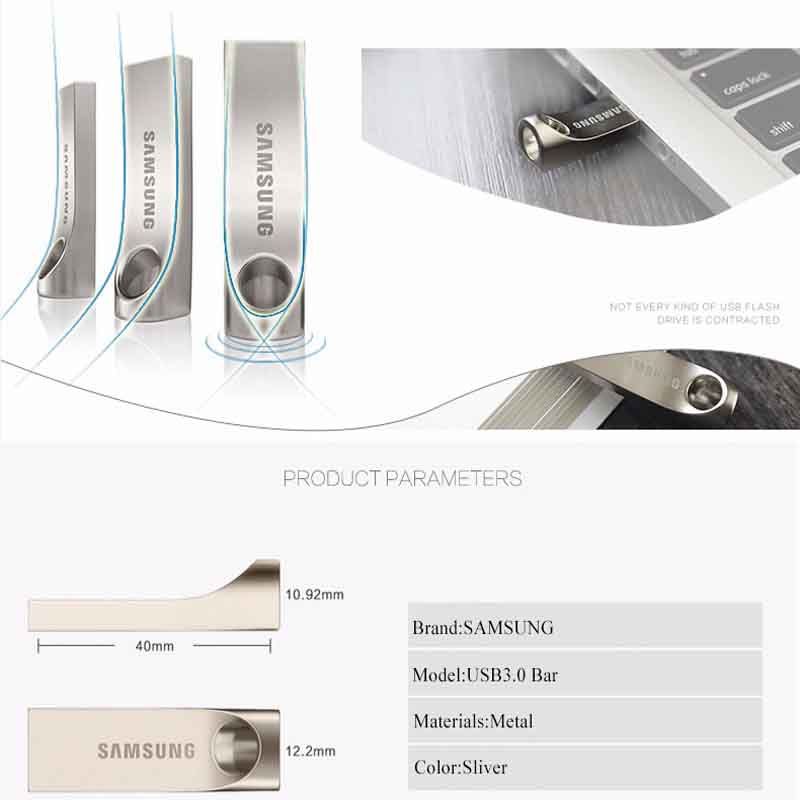 Samsung USB 3.0 Flash Drive 128GB 256GB 512GB 1TB 2TB Pendrive Memory Stick Storage Flashdisk 128G 256G 512G 1T 2T Siver