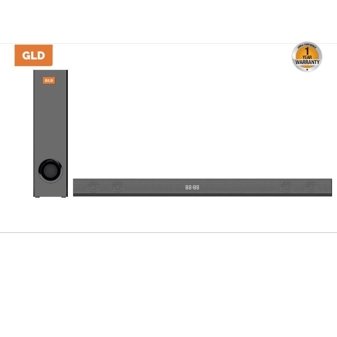 Gld G2304 Sound Bar Speaker System 65W - Black