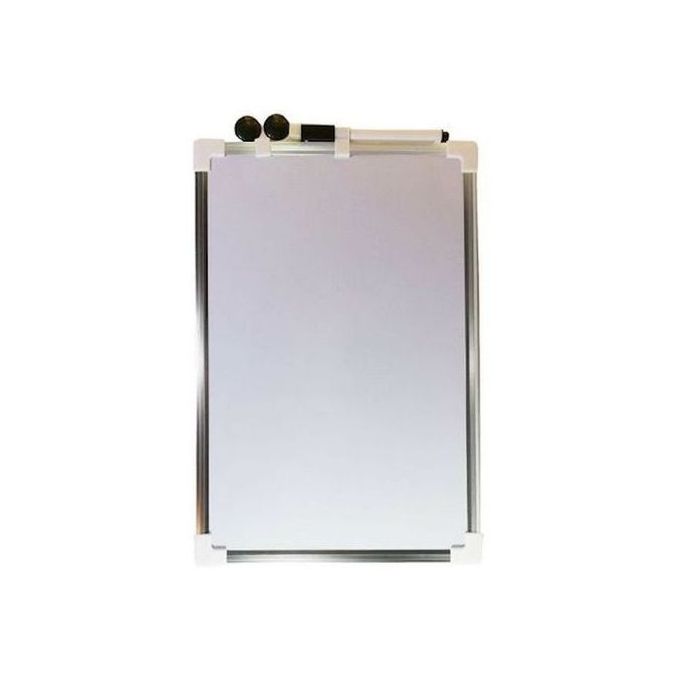 Magnetic White Board (50cmx35cm) With Marker Pen.