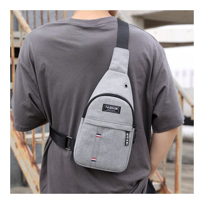 Fashion Men's Chest Bags Waterproof Casual Waist Bags Short Trip Travel Carry Bag