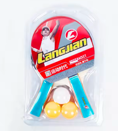 High quality Paddle Portable Ball Trainer Quality Table Tennis Set Racket