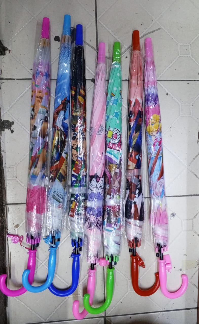 Cartoon Themed Kids Umbrella