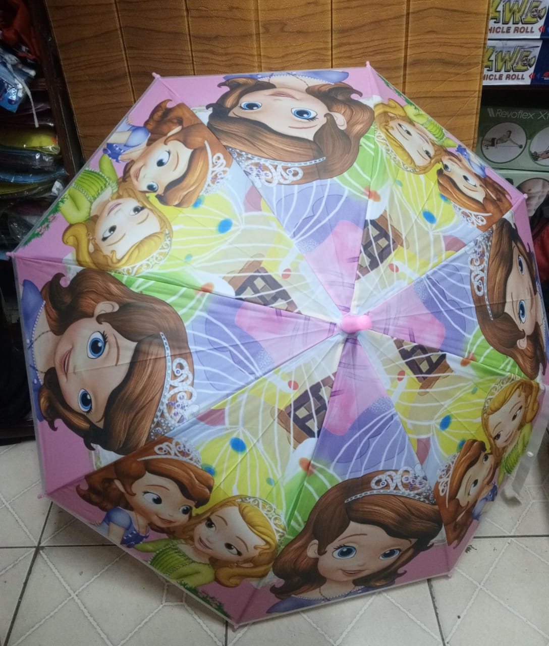 Cartoon Themed Kids Umbrella