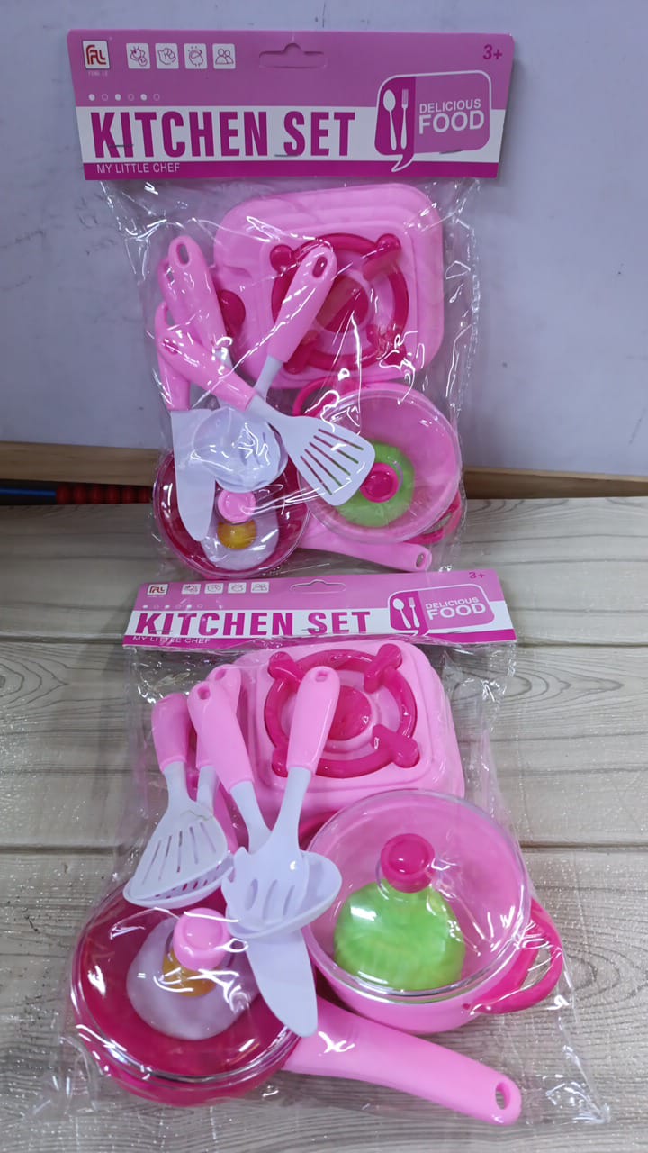 Kitchen Toys Cooking Set Food for Kids Girls