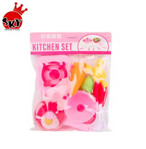 Kitchen Toys Cooking Set Food for Kids Girls