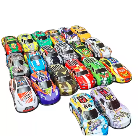 Metal Surface Children's Toy Pull Back Car Inertia Car Toy Car
