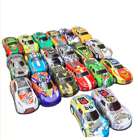 Metal Surface Children's Toy Pull Back Car Inertia Car Toy Car