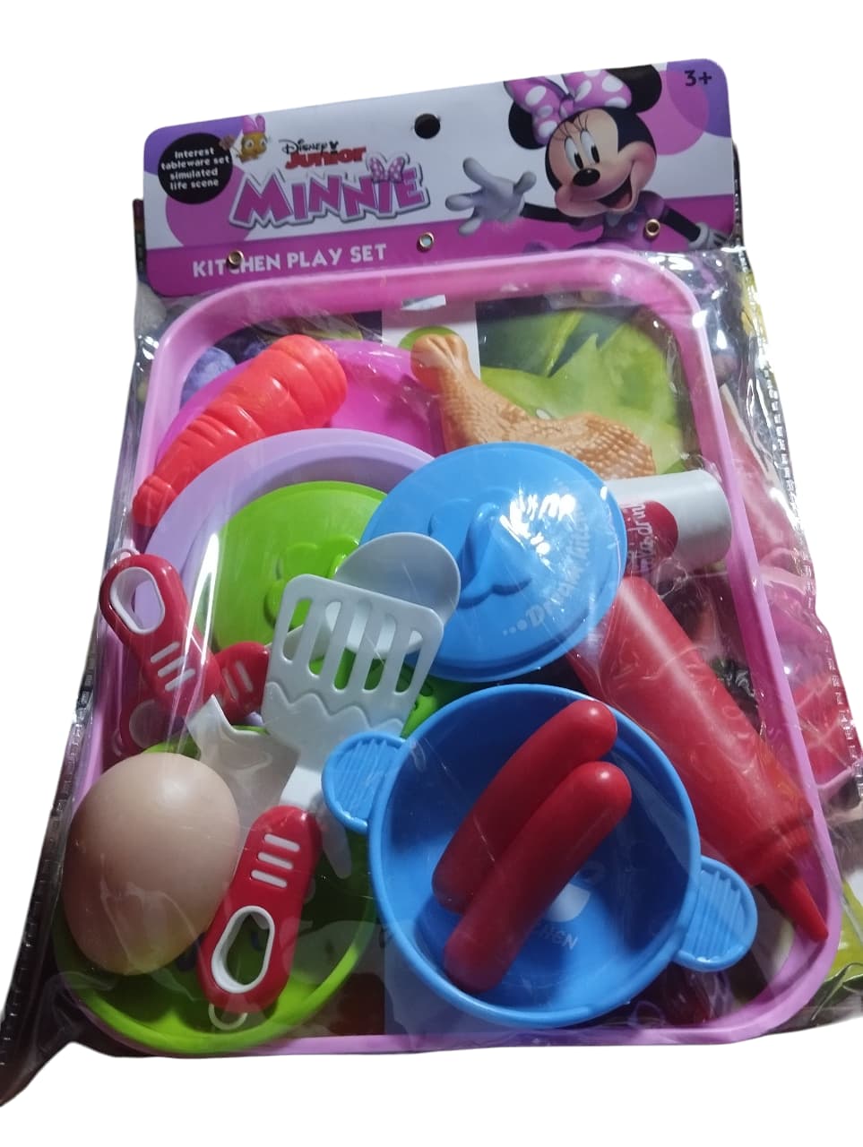 Cartoon Themed Kids Kitchen Toys Set Pretend Play Tableware Sets Cooking Toys for Children Kitchen Set Toy for Girls