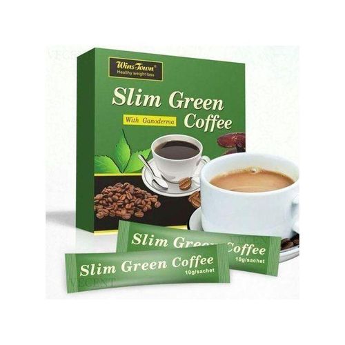 Slim green coffee tea and hip and butt tea