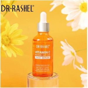 Dr. Rashel Vitamin C Brightening & Anti-Aging Face Serum with Hyaluronic Acid Firming, Repair Collagen