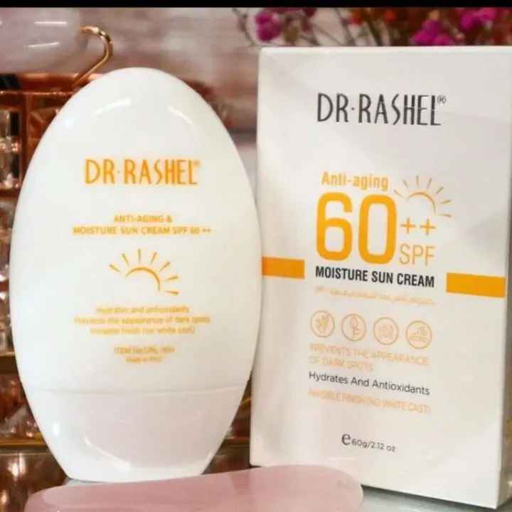Dr. Rashel (ORIGINAL) Anti-aging And Moisture Sun Cream Sun Protection SPF 60++ UV SunScreen