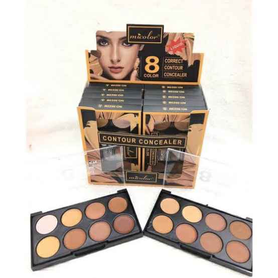 Micolor/Classic 8 Color Correct Concealer makeup Contour Cream Palette