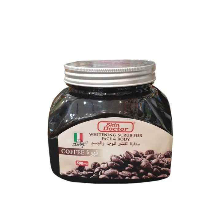 Skin Doctor Coffee Whitening Scrub For Face & Body 500Ml