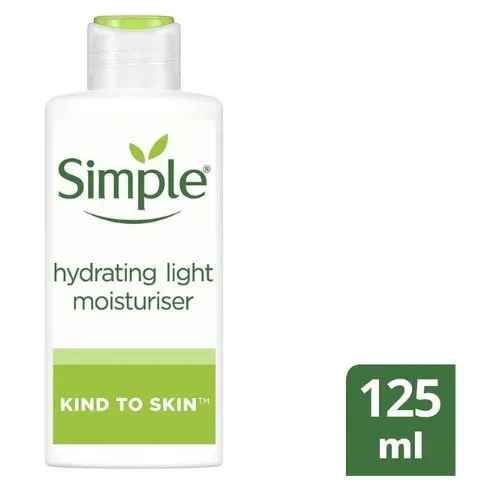 Simple Skin Hydrating Light Moisturizer-125ml Simple fast absorbing, Kind to Skin Hydrating Light Moisturizer .