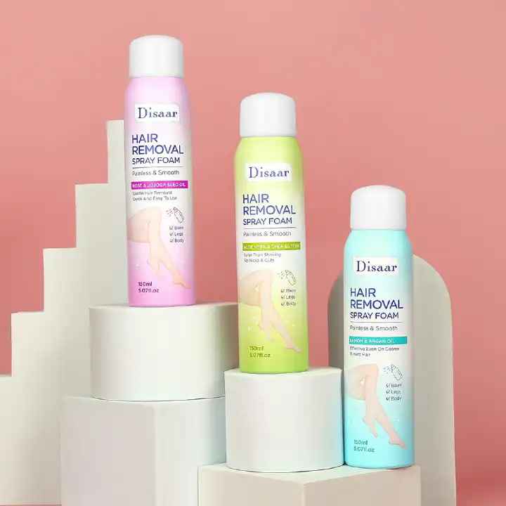 Disaar Hair removal spray foam Best Price Hair Removal Foam Spray Natural Gentle Underarm Bikini Female Full Body Hair Removal Spray Products