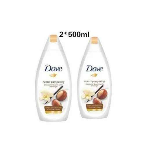 Dove Purely Pampering Shower Gel With Shea Butter & Warm Vanilla – 2-Pack (2 X 500ml) Brand: Dove - Gives you softer, smoother skin after just one shower