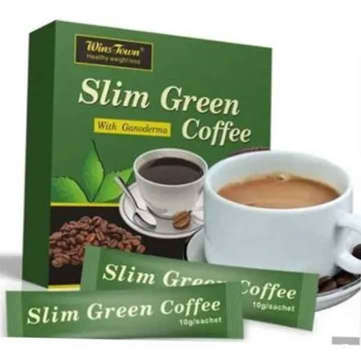 Sliming Green Coffee Slim Tea Detox Flat Tummy Weight Loss Slimming