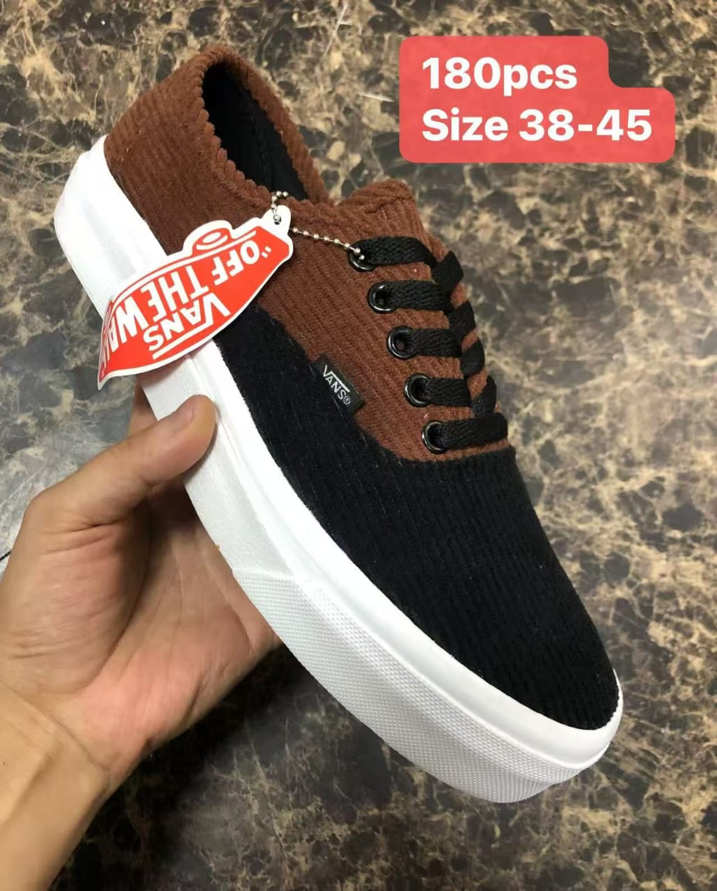 Beautiful Corduroy Vans off the Wall Unisex Mens and Womens Shoes Comfortable Lace Up Sneakers Fashionable Gentlemen Shoes Low Dunk Rubbers