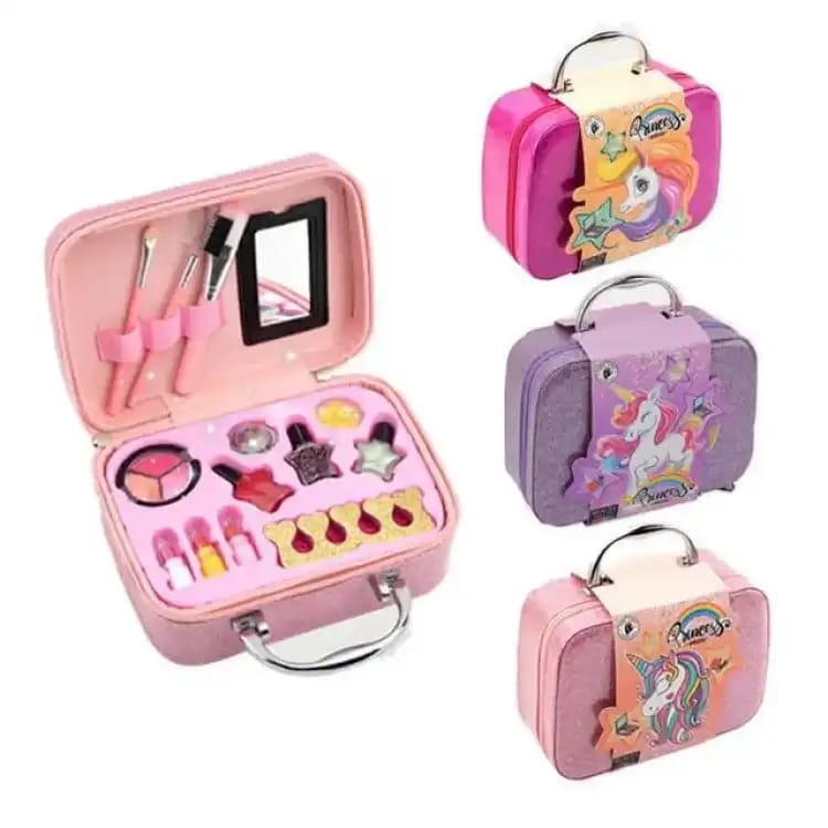 Kids Makeup Set for Girls Princess Play Beauty Dress Up Kit Pretend Toys For Girls