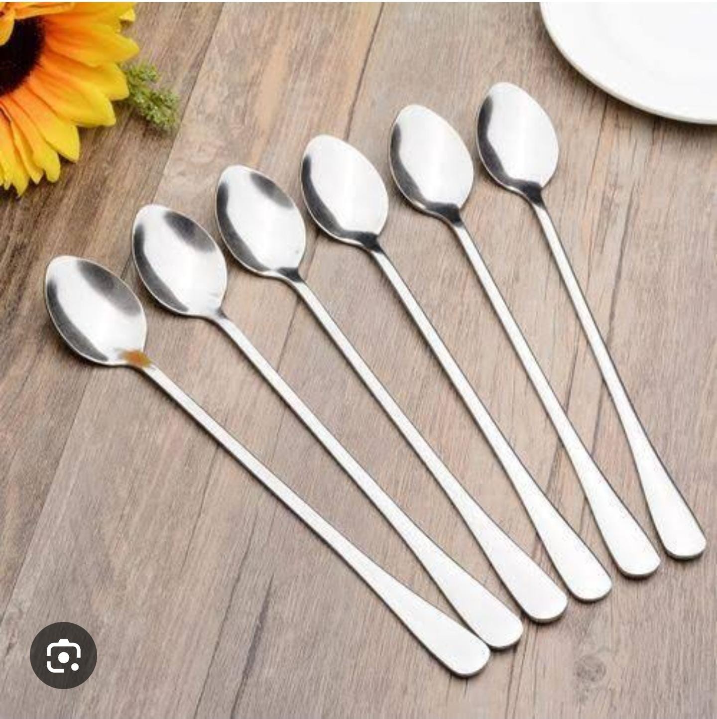 12pcs long Kitchen  tea spoons