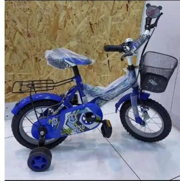 [HOT DEALS ]Lion King Bicycle Kids Bike For Sports Size: 12; Age 2 to 5 years(with balance wheels)
