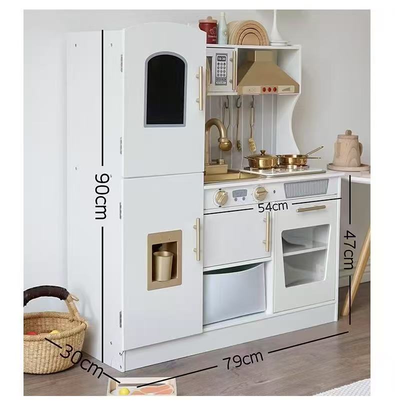 [ KILIMALL AMAZING OFFERS🤩🤩✨...DON'T MISS OUT !!! ] Single Brand New Very High Quality Stylish and Luxurious Kid's wooden kitchen set . A Perfect Way To Entertain and Educate Your Child.