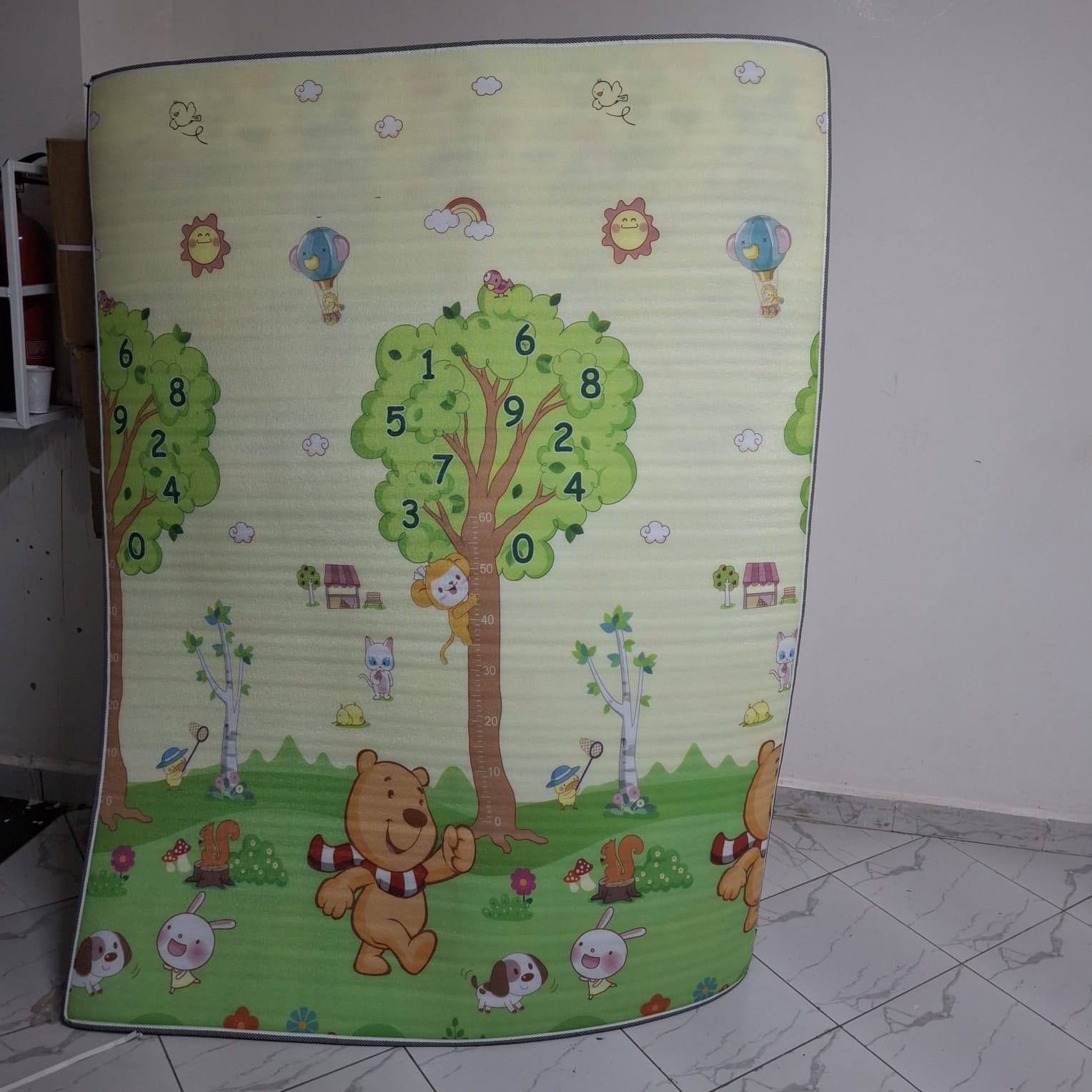 [ 🔥GRAB IT AT LOW PRICE+ ADDED OFFERS]🤑😝 !!! ] 1 Pc Size 6x4ft Classy Brand New Very High Quality Stylish and Luxurious Elegant Play mats/ crawling mats .Desiring To Serve The Best Experience