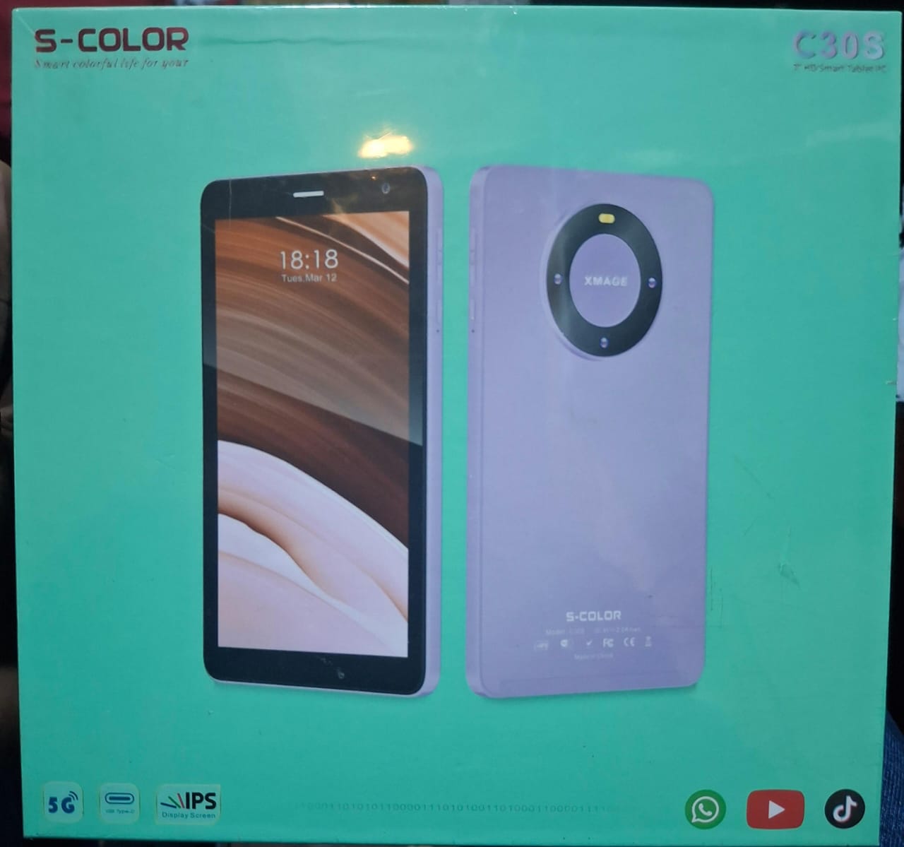 [🔥SPECIAL LIMITED OFFER 🤩🤩✨JUST FOR YOU !!! ] Classy 7 inches HD Display Smart Kids Learning Tablets Connects to wifi,1024*600 Display, android 12, 6GB +128GB, battery 5000mAh with (Sim card slot )