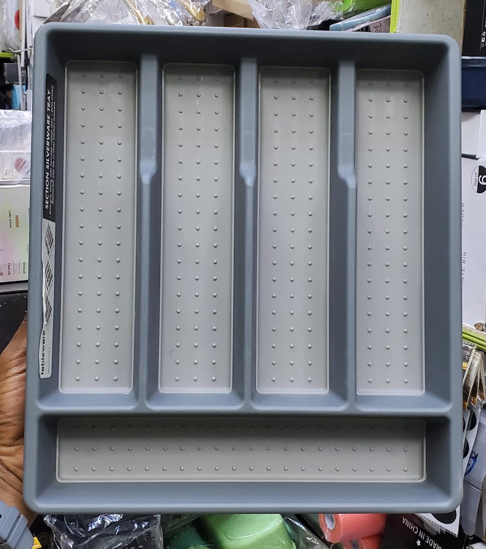 [ KILIMALL AMAZING OFFERS🤩🤩✨...DON'T MISS OUT !!! ] 1 Pc Classy Brand New Very High Quality Stylish and Elegant Kitchen NON~EXPANDABLE plastic cutlery organiser.Desiring To Serve The Best Experience