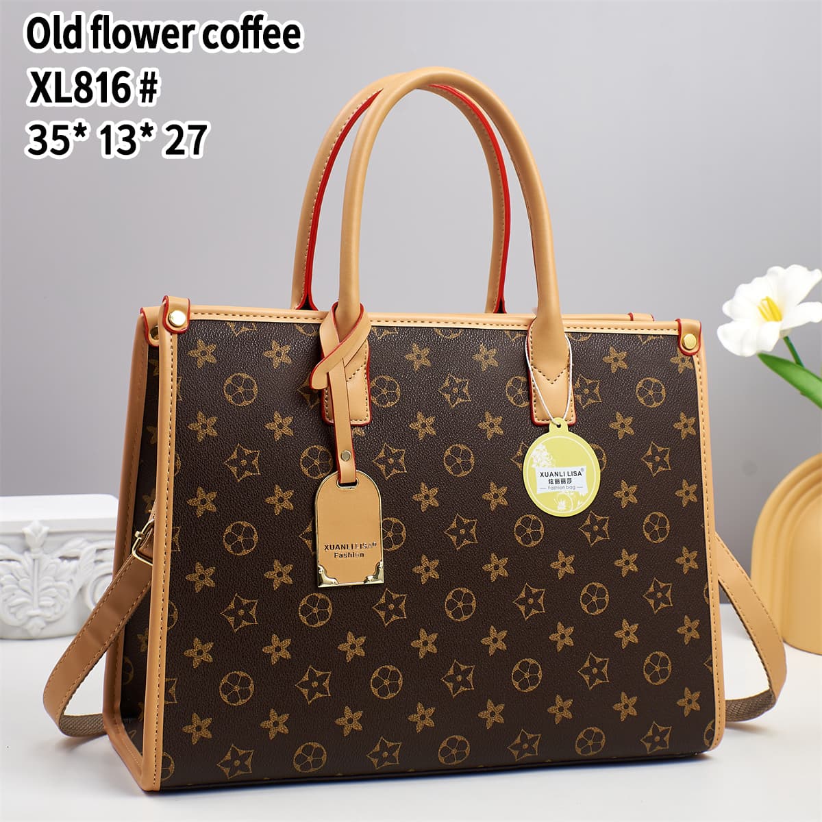 [ TRAVEL IN STYLE 🤩🤩✨ !!! ] 1 pc Classy Very High Quality Stylish and Luxurious Exclusive Ladies Handbag .Perfect For Keeping All Your Neccesities Well Organised and Safe With The Best Experience✔