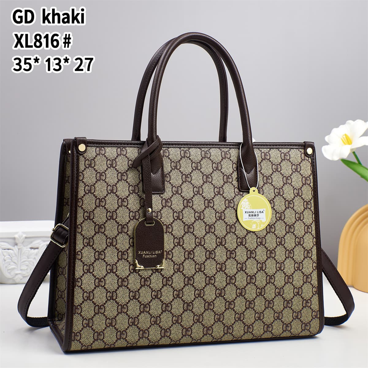 [ TRAVEL IN STYLE 🤩🤩✨ !!! ] 1 pc Classy Very High Quality Stylish and Luxurious Exclusive Ladies Handbag .Perfect For Keeping All Your Neccesities Well Organised and Safe With The Best Experience✔