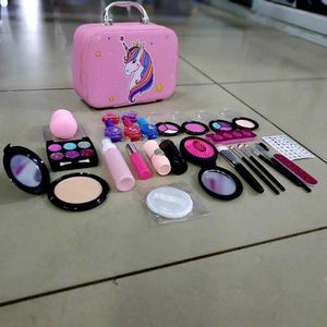 🔥 TODAY OFFER 🔥 1pc Kids Makeup Kit – Washable Cosmetic Set for Girls, Fun & Safe Play