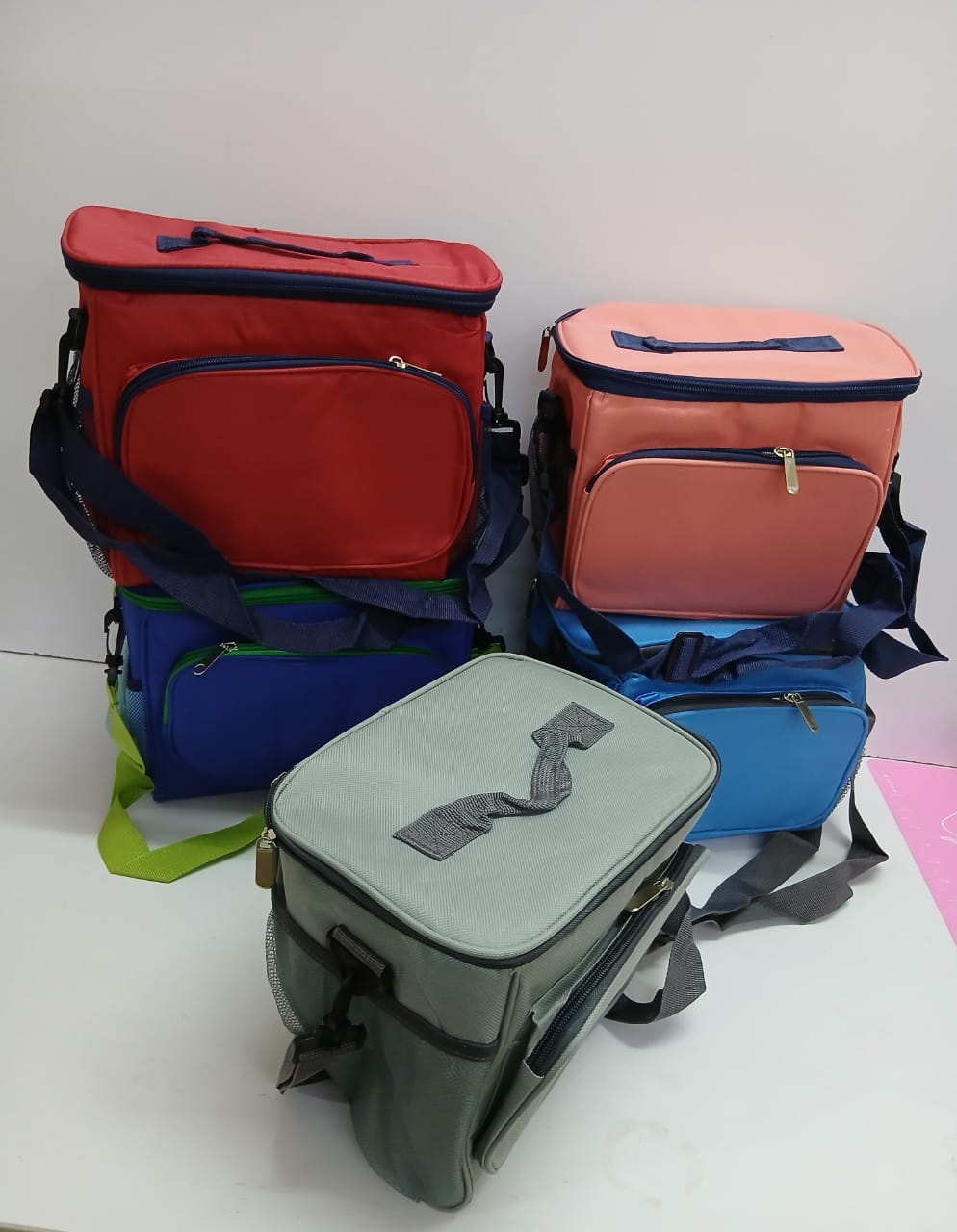 🔥 TODAY OFFER 🔥 1pc Thermo Insulated Lunch Bag – Medium Canvas Lunch Cooler, Lightweight, Durable, Easy-to-Clean, Perfect for Office, Shopping & Daily Use