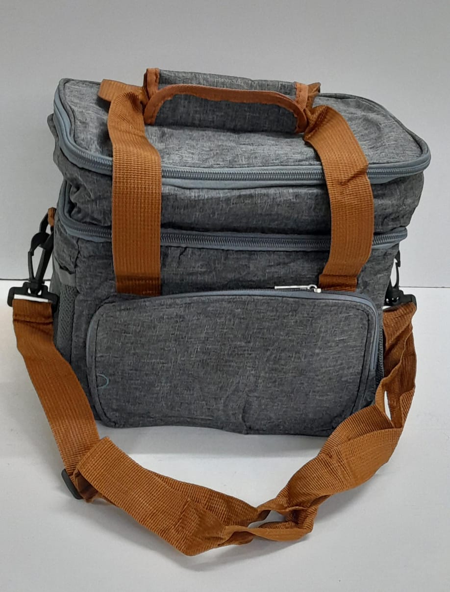 🔥 TODAY OFFER 🔥 1pc Thermo Insulated Lunch Bag – Medium Canvas Lunch Cooler, Lightweight, Durable, Easy-to-Clean, Perfect for Office, Shopping & Daily Use