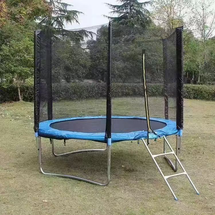 🔥 Today’s Offer 🔥8FT Trampoline with Safety Net – Durable Outdoor Kids & Family Fun, Strong Frame & Stable Jumping Surface