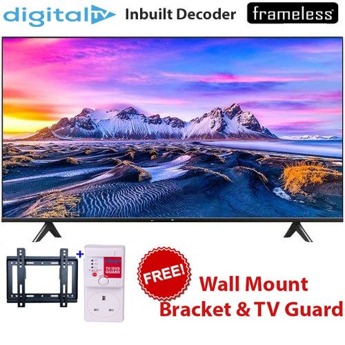 VITRON 32" INCH FRAMELESS HD DIGITAL TV WITH INBUILT DECODER FOR  FREE to Air Channels 14 Months Warranty+FREE WALL BRACKET+TV GUARD