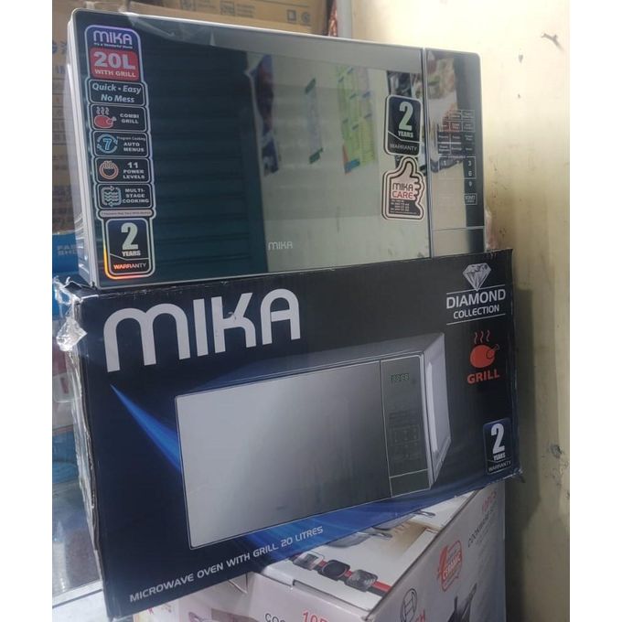 Mika 20L Digital Microwave With Grill+2YRS WRTY