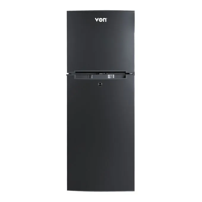 CLEARANCE SALE!!! VON VRT-138DRHX Double Door FRIDGE 136L,INOX, (1YR WRTY)+FREE FRIDGE GUARD