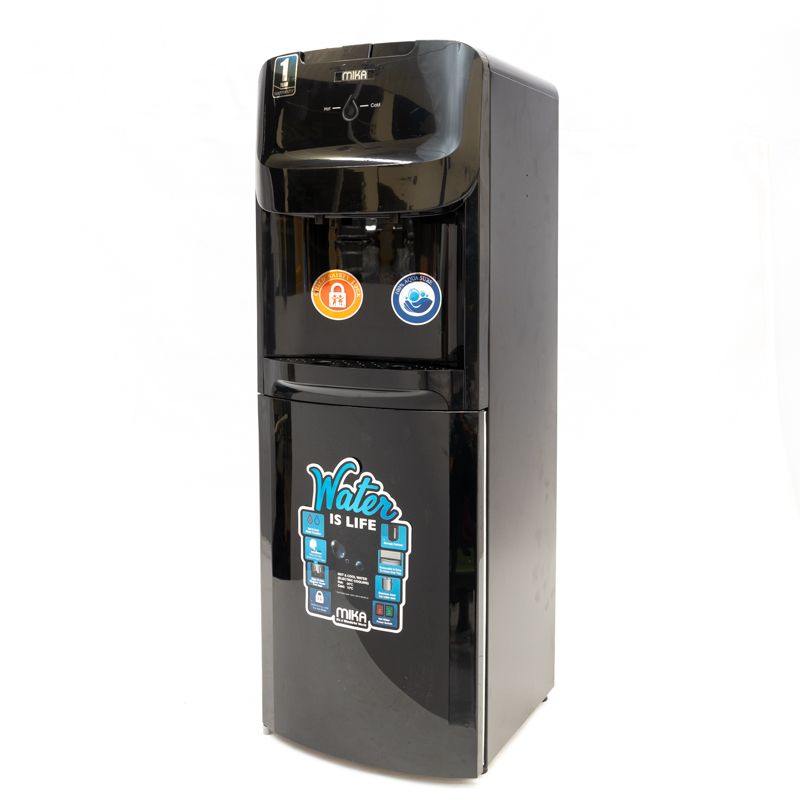 CLEARANCE SALE!!! Mika Hot & Cold Water Dispenser - Black (1 YR WRTY)