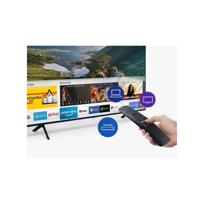 BLUETOOTH GLAZE 50" Inch Frameless Television Ultra HD Android Smart TV with Netflix Youtube 1.5GB+8GB USB/SD WIFI Television Multifuctional TV+14MONTHS WARRANTY