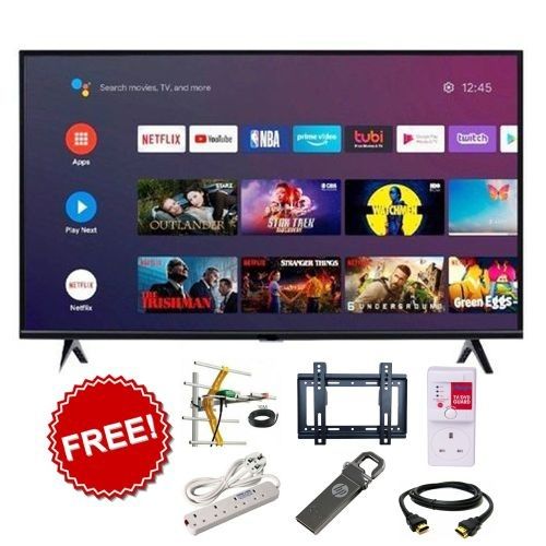 CLEARANCE SALE!!! Hisense 43A4, 43" INCH FRAMELESS SMART TELEVISION, FULL HD RESOLUTION, A4K SERIES ,NETFLIX ,YOUTUBE TV,DTS, INBUILT DECODER, BUILT-IN WIFI,VIDAA OS+6 FREE GIFTS