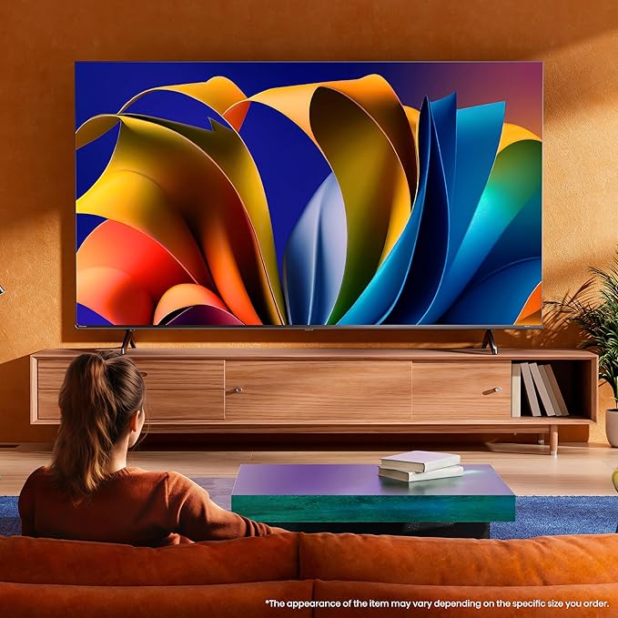 HISENSE 65A6N 65" Inch,ULTRA HD 4K,FRMAELESS,BLUETOOTH-ENABLED SMART TV,VIDAA OS,NETFLIX,YOUTUBE LED TELEVISION+2024 MODEL +2YEARS WARRANTY