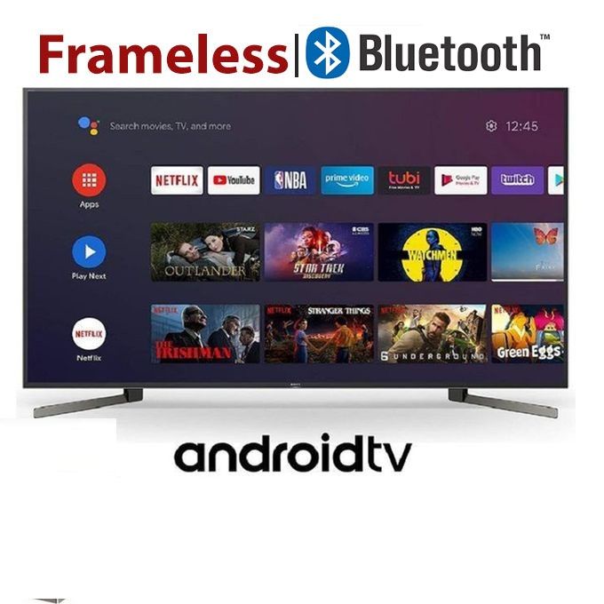 VITRON HTC3200S - 32" Inch Bluetooth-Enabled Frameless Smart Android TV Inbuilt WIFI,-Netflix,Youtube,Decoder-Television+6 GIFTS