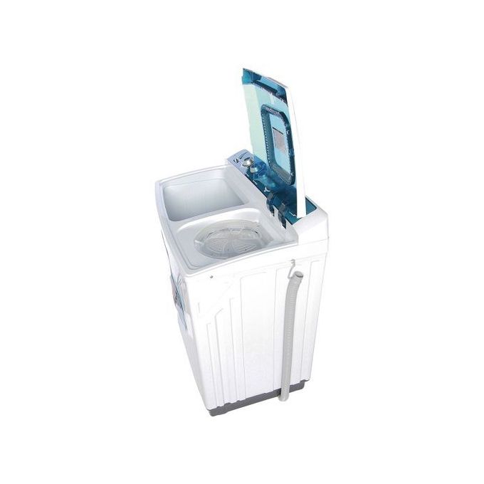 Ramtons Twin Tub Washing Machine – RW/114, 12kg Super Jumbo, Stylish White & Grey Finish – 1YR Warranty