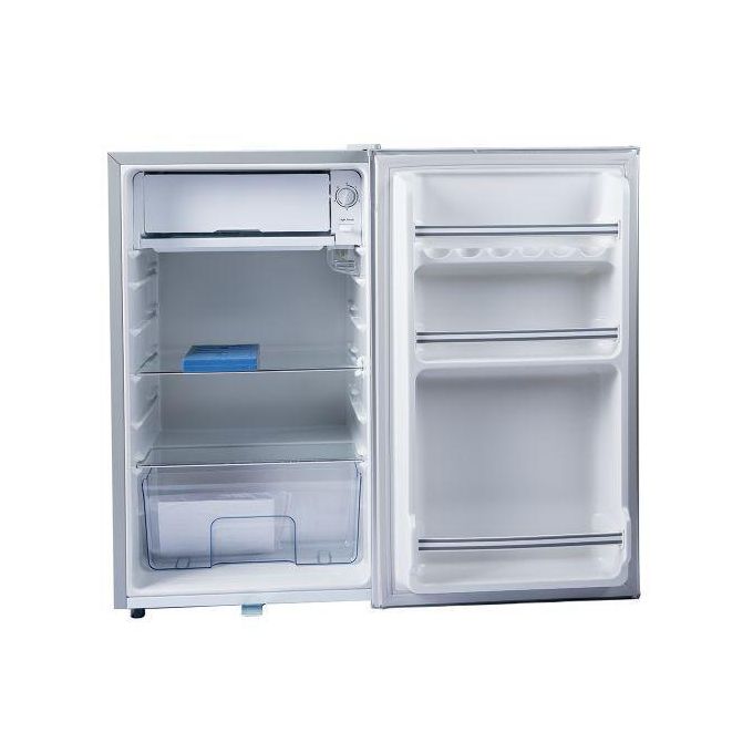 Ramtons Single Door Fridge – 90 Litres, Model RF/215, Silver – Compact & Modern (1YR WRTY)