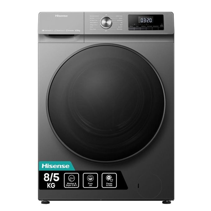 Hisense WASHING MACHINE 8Kg/5kg Washer and Dryer,Full Automatic+2YRS WARRANTY