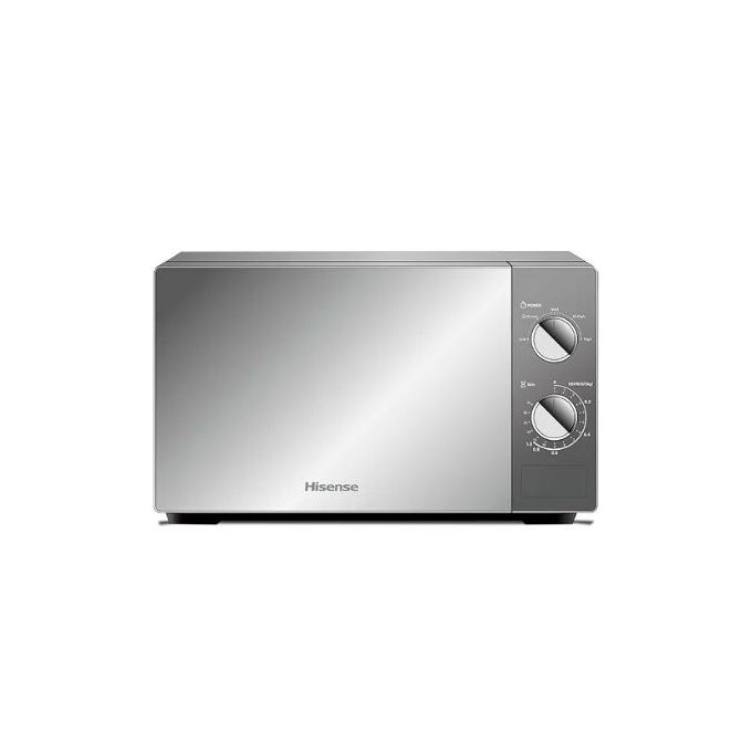 Hisense Microwave Oven H20MOMS10, 20L Manual Control,,Silver