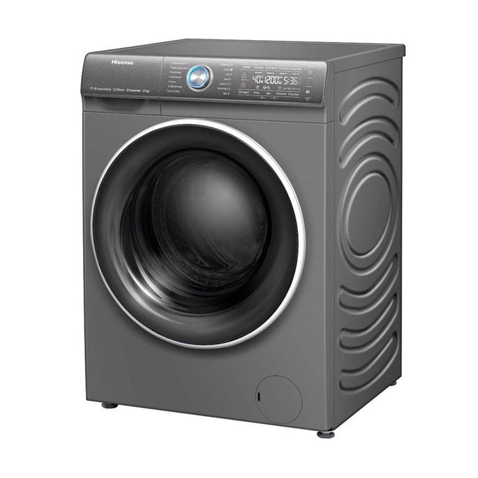 Hisense Washing Machine  12Kg Front Load Fully Automatic Washer, Wash & Spin Function, Energy Efficient (2Yrs Warranty)