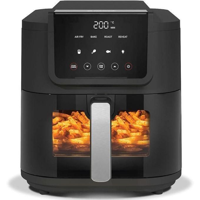 VON Slim Digital Air Fryer, 8 LITRES 8 PRESET PROGRAMES AND CHILD LOCK,1 YEAR WARRANTY