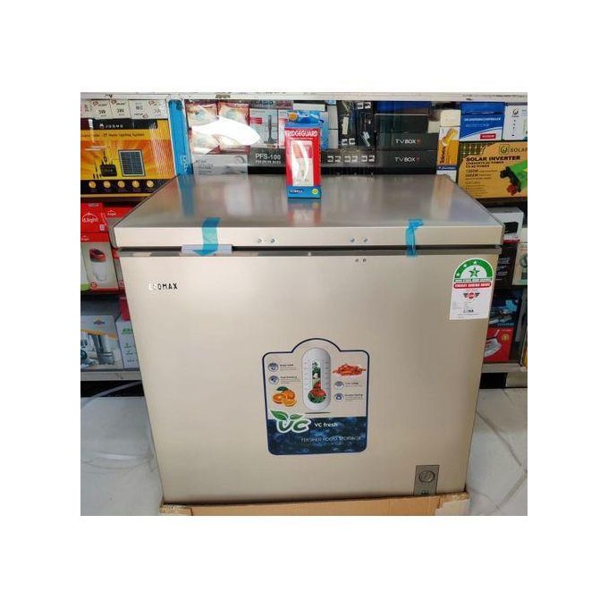 Ecomax 219 Litres Chest Freezer, Manual Defrost, 100% CFC Free, Low Noise Level, Adjustable Thermostat, Direct Cooling - 1 YEAR WARRANTY